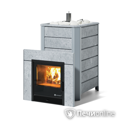 Дровяная печь-каменка ИзиСтим Ялта 35К (Талькохлорит), AISI 321 в Калининграде